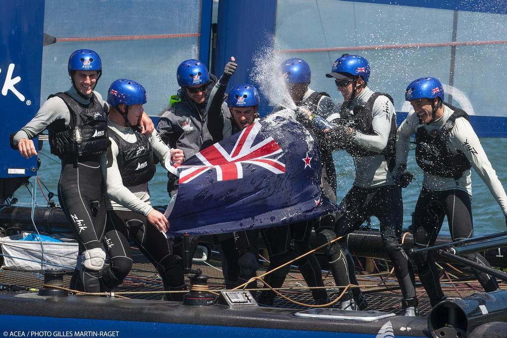 Winners  - Red Bull Youth America's Cup - Day 4 © Gilles Martin-Raget / Oracle Racing