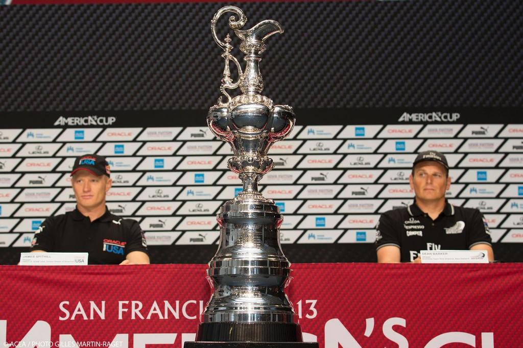 34th America’s Cup - Final Match - Opening Press conference © ACEA - Photo Gilles Martin-Raget http://photo.americascup.com/