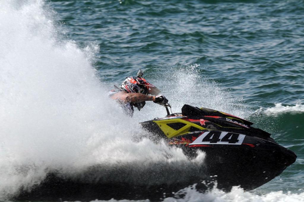 UIM-ABP Aquabike Class Pro World Championship - Runabout GP1 at the Grand Prix of Italy,  Viverone - Italy,  September 5-6-7-8, 2013. Picture by Vittorio Ubertone/ABP.
 photo copyright Vittorio Ubertone/ABP taken at  and featuring the  class