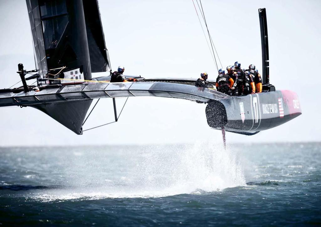 America's Cup - Oracle Team USA photo copyright Guilain Grenier taken at  and featuring the  class