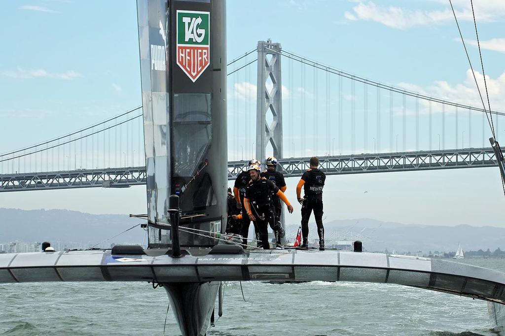 Lantz180813 (10) - America's Cup - Defender Internal Trials August 17, 2013 photo copyright Chuck Lantz http://www.ChuckLantz.com taken at  and featuring the  class