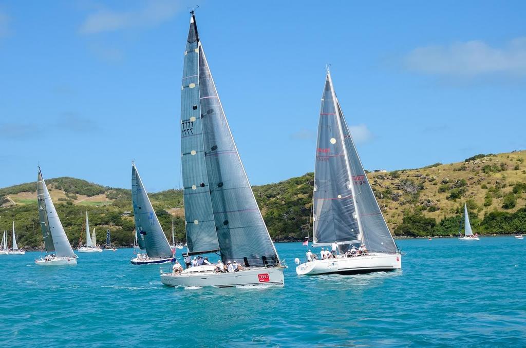 Paul Clitheroe and Balance on their way to second in IRC Division 1 photo copyright Creating Demand taken at  and featuring the  class