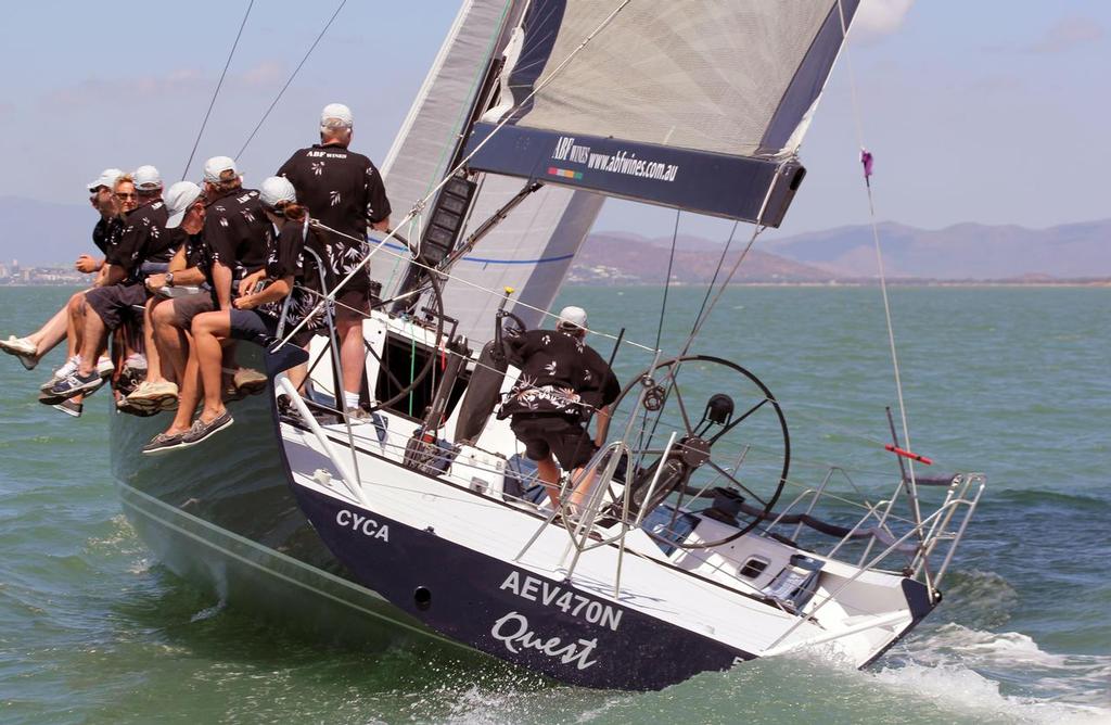 Quest from astern - Sealink Magnetic Island Race Week 2013, Day 1 photo copyright  SW taken at  and featuring the  class