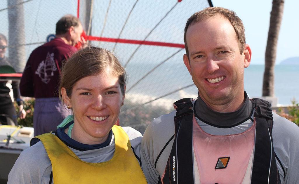 Renee Cordingly and Aaron Linton (sister and brother) photo copyright Sail Townsville Media taken at  and featuring the  class