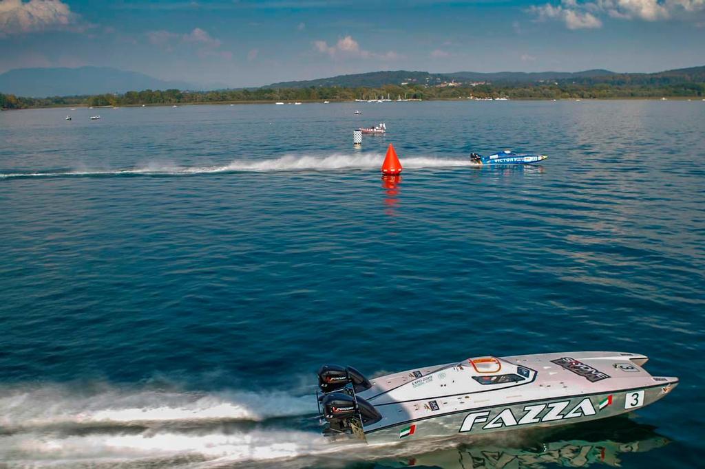 2013 UIM Skydive Dubai XCAT World Series Heat 5, European Grand Prix - Speed Cat final photo copyright Raffaello Bastiani taken at  and featuring the  class