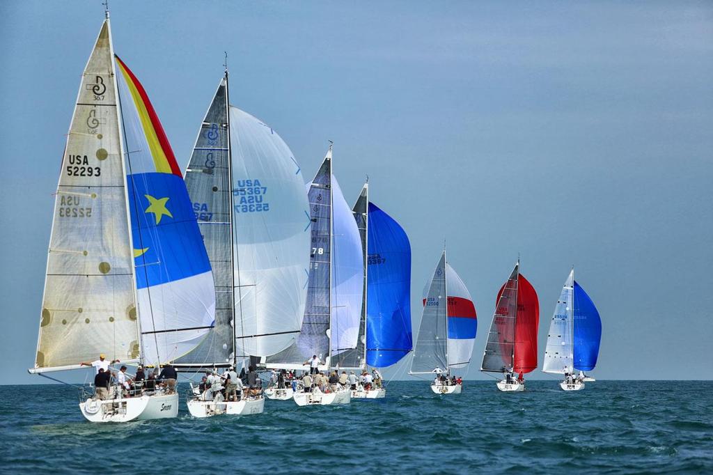 Spinnakers - 2013 Beneteau First 36.7 NAC Championship © Michael Thoney