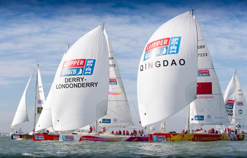 The Clipper 13-14 Round the World Yacht Race photo copyright Julia Wall-Clarke taken at  and featuring the  class