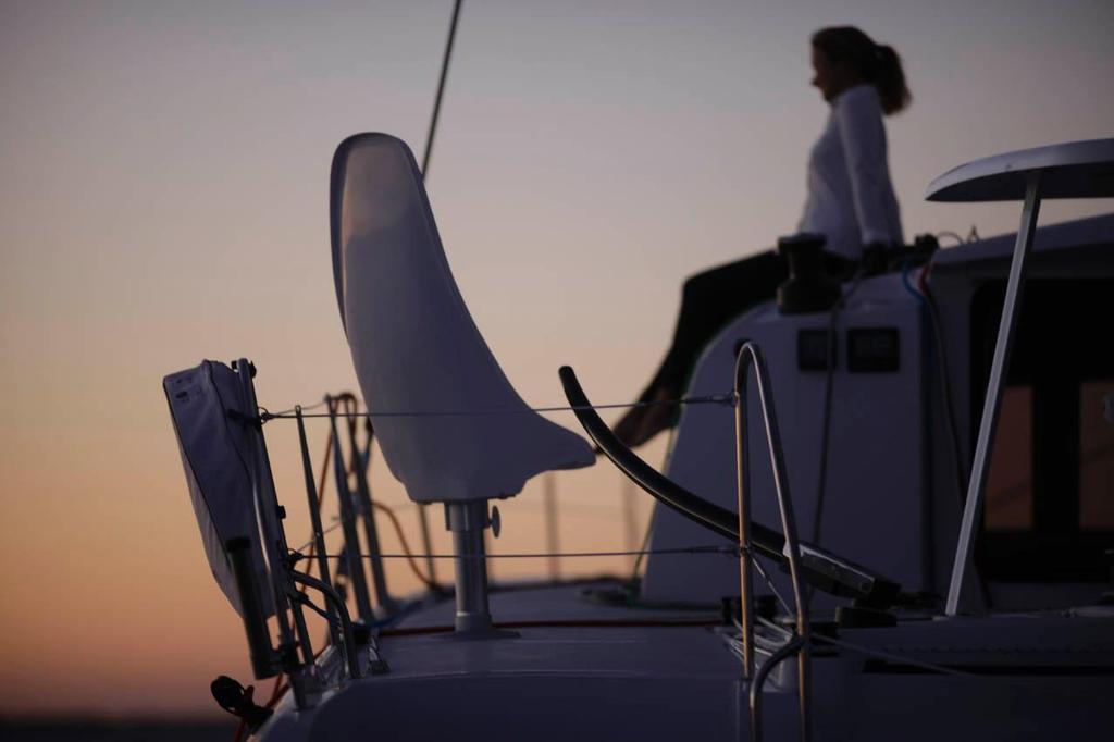 Outremer 51 at sunset © Ross Southam-Walker http://www.multihullcentral.com/outremer-51/