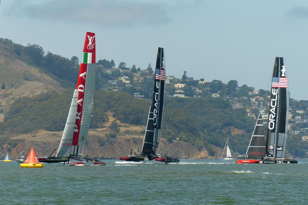 Finals Day 4, Louis Vuitton Cup, August 21, 2013 © John Navas 