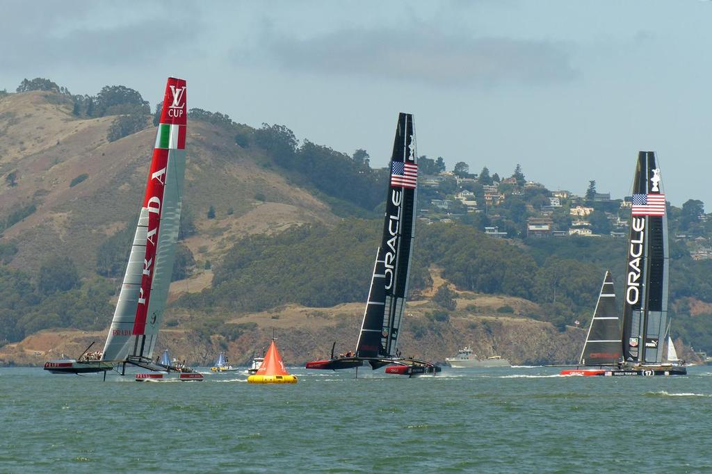 Finals Day 4, Louis Vuitton Cup, August 21, 2013 © John Navas 