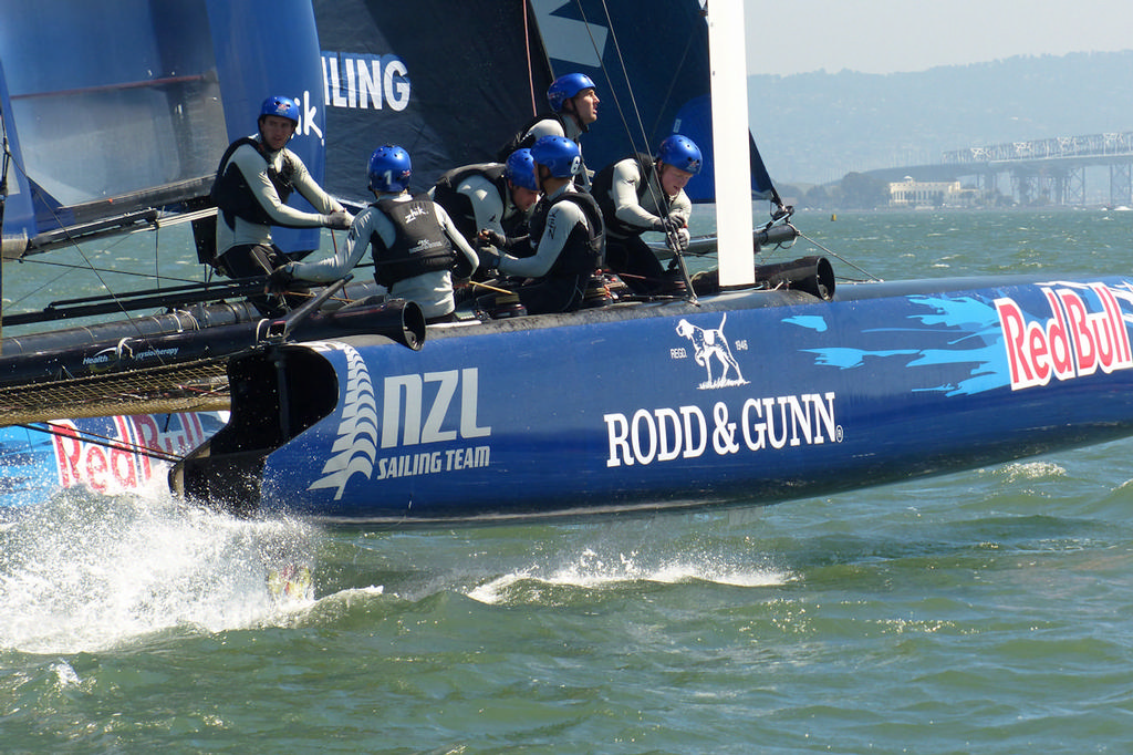 Blair Tuke and Peter Burling - NZL Sailing Team -  winners of the 2013  Red Bull Youth AC © John Navas 