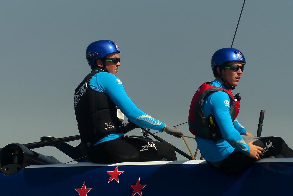 Will Tiller - Red Bull Youth America&rsquo;s Cup - Training August 16, 2013 - Kaenon Team photo copyright John Navas  taken at  and featuring the  class