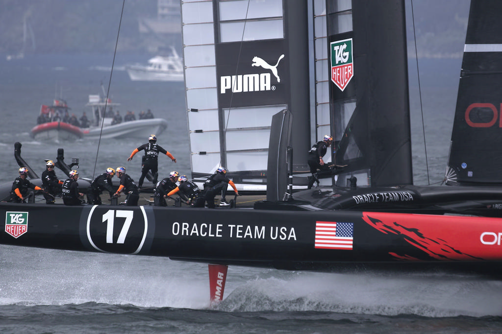 Oracle Team USA - America’s Cup, day 2 © Chuck Lantz http://www.ChuckLantz.com