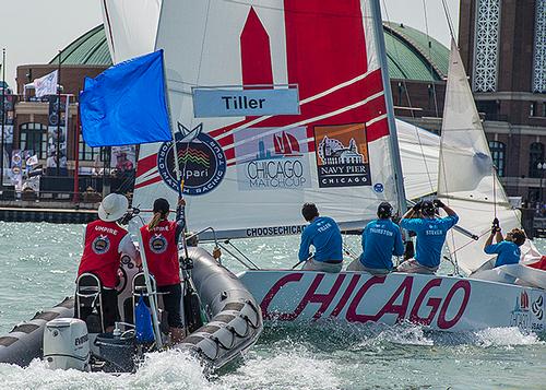Team Full Metal Jacket<br />
Skipper: William,Tiller at the Chicago Match Cup .<br />
<br />
 © Brian Carlin/AWMRT http://www.wmrt.com/