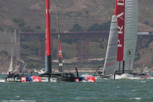 Louis Vuitton Cup - Louis Vuitton Cup Final - Race Day 1 - Race 1 © ACEA - Photo Gilles Martin-Raget http://photo.americascup.com/