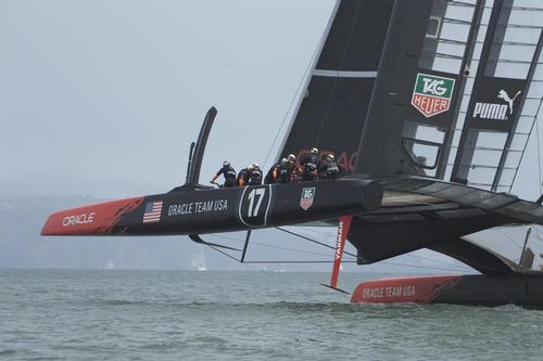 Oracle Team USA - Louis Vuitton Final - Race 2, August 18, 2013 © Chuck Lantz http://www.ChuckLantz.com