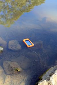 The LifeProof Life Jacket will prevent your phone from sinking to the bottom if lost overboard. photo copyright  Jarrod Day www.jarrodday.com taken at  and featuring the  class