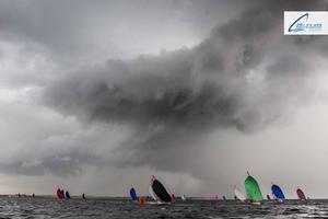 A Baltic storm brewing ... it happened on three days of the competition - World 29er Championships photo copyright 29er Class taken at  and featuring the  class