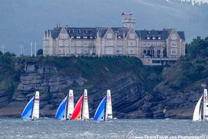 2013 ISAF Test Event Santander Trophy - Nacra 17 fleet photo copyright Thom Touw http://www.thomtouw.com taken at  and featuring the  class