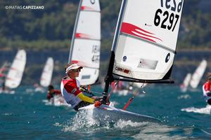 Practice Race, 2013 Open Bic Worlds, Italy photo copyright Matias Capizzano http://www.capizzano.com taken at  and featuring the  class