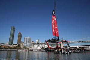 07/09/2013 - San Francisco (USA,CA) - 34th America's Cup - Oracle vs ETNZ; Day 1 Racing photo copyright ACEA / Photo Abner Kingman http://photo.americascup.com taken at  and featuring the  class