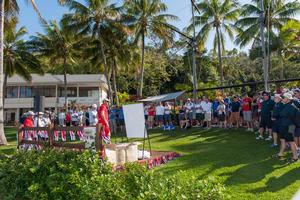 Beneteau Race Briefing Hammo 2013 photo copyright Creating Demand taken at  and featuring the  class