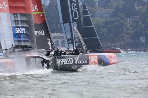 08/09/2013 - San Francisco (USA,CA) - 34th America's Cup - ORACLE Team USA vs Emirates Team New Zealand, Race Day 2 photo copyright ACEA - Photo Gilles Martin-Raget http://photo.americascup.com/ taken at  and featuring the  class