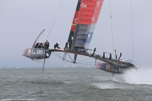 08/09/2013 - San Francisco (USA,CA) - 34th America's Cup - ORACLE Team USA vs Emirates Team New Zealand, Race Day 2 photo copyright ACEA - Photo Gilles Martin-Raget http://photo.americascup.com/ taken at  and featuring the  class