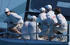 Crew of the MC38 Vino photo copyright Crosbie Lorimer http://www.crosbielorimer.com taken at  and featuring the  class