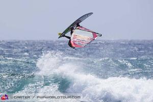 Junior action at the PWA Tenerife World Cup 2013 photo copyright  John Carter / PWA http://www.pwaworldtour.com taken at  and featuring the  class