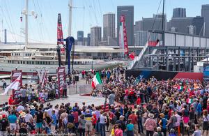 San Francisco, 34th America&rsquo;s Cup - Dock out photo copyright  Luna Rossa/Studio Borlenghi/Borlenghi-Butto taken at  and featuring the  class
