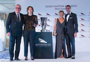 San Francisco, 26/08/13 34th America&rsquo;s Cup - Louis Vuitton Cup 2013 prize giving at The Fairmont hotel photo copyright Carlo Borlenghi/Luna Rossa http://www.lunarossachallenge.com taken at  and featuring the  class