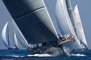 HAMILTON, Sail n: GBR 8211, Nation: GBR, Owner/Charterer: Sir Charles Dunstone, Model: Wallycento - 2013 Maxi Yacht Rolex Cup photo copyright  Rolex / Carlo Borlenghi http://www.carloborlenghi.net taken at  and featuring the  class