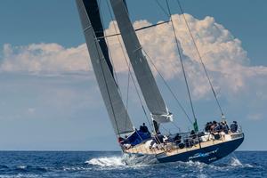 MAGIC CARPET ?, Sail n: GBR 1001 R, Nation: GBR, Owner/Charterer: Sir Lindsay Owen Jones, Model: Wallycento - 2013 Maxi Yacht Rolex Cup photo copyright  Rolex / Carlo Borlenghi http://www.carloborlenghi.net taken at  and featuring the  class