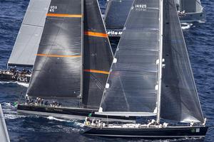 Mini Maxi start - 2013 Maxi Yacht Rolex Cup photo copyright  Rolex / Carlo Borlenghi http://www.carloborlenghi.net taken at  and featuring the  class