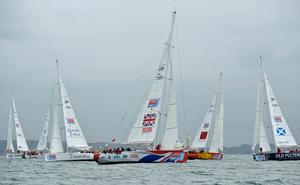 Fleets on the move photo copyright Clipper Ventures PLC . http://www.clipperroundtheworld.com taken at  and featuring the  class