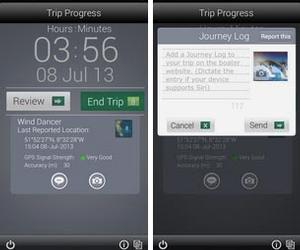 SafeTrx screen shots 2 photo copyright  SW taken at  and featuring the  class