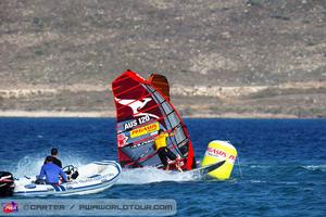 Sean O'Brien - PWA Alacati World Cup 2013 Day 2 photo copyright  John Carter / PWA http://www.pwaworldtour.com taken at  and featuring the  class