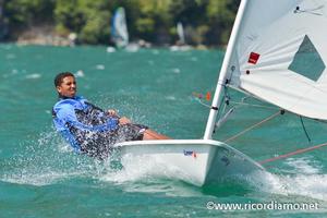 UAE Laser sailor photo copyright Davide Turrini/Gardainfoto taken at  and featuring the  class