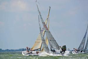 Training Day  RYC Hollandia Medemblik - Magic Marine Melges 24 European Championship 2013 photo copyright  Pierrick Contin http://www.pierrickcontin.fr/ taken at  and featuring the  class