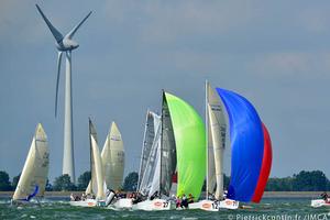 Training Day  RYC Hollandia Medemblik - Magic Marine Melges 24 European Championship 2013 photo copyright  Pierrick Contin http://www.pierrickcontin.fr/ taken at  and featuring the  class