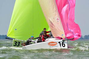 Training Day  RYC Hollandia Medemblik - Magic Marine Melges 24 European Championship 2013 photo copyright  Pierrick Contin http://www.pierrickcontin.fr/ taken at  and featuring the  class