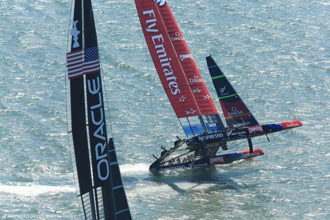 14/09/2013 - San Francisco (USA,CA) - 34th America’s Cup - ORACLE Team USA vs Emirates Team New Zealand, Race Day 5 © ACEA - Photo Gilles Martin-Raget http://photo.americascup.com/