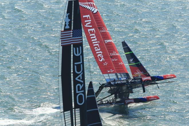 14/09/2013 - San Francisco (USA,CA) - 34th America’s Cup - ORACLE Team USA vs Emirates Team New Zealand, Race Day 5 © ACEA - Photo Gilles Martin-Raget http://photo.americascup.com/