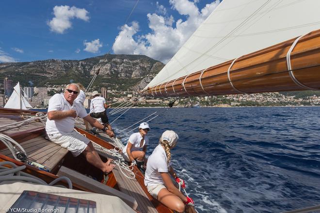 Monaco Classic Week 2013<br />
Mariska on board<br />
 © YCM/Studio Borlenghi