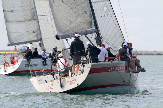 Clockwork and Cinquante - Morris Finance Sydney 38 Short Course Regatta 2013 © Teri Dodds http://www.teridodds.com