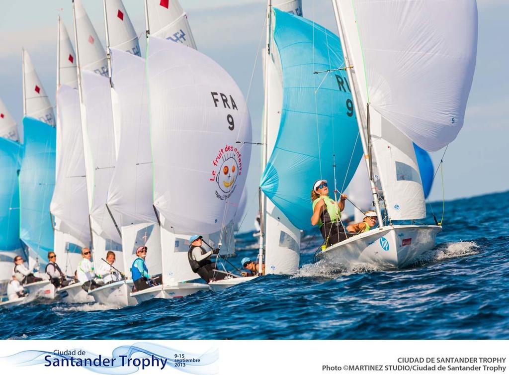 Ciudad de Santander Trophy - 470 Women's fleet photo copyright Martinez Studio/ Santander City Trophy http://www.santander2014.com/ taken at  and featuring the  class