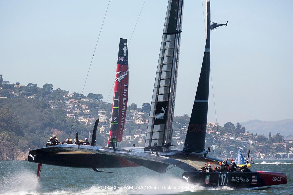  34th America&rsquo;s Cup / ORACLE TEAM USA / San Francisco (USA) / 19-09-2013 &copy; Guilain Grenier Oracle Team USA http://www.oracleteamusamedia.com/
