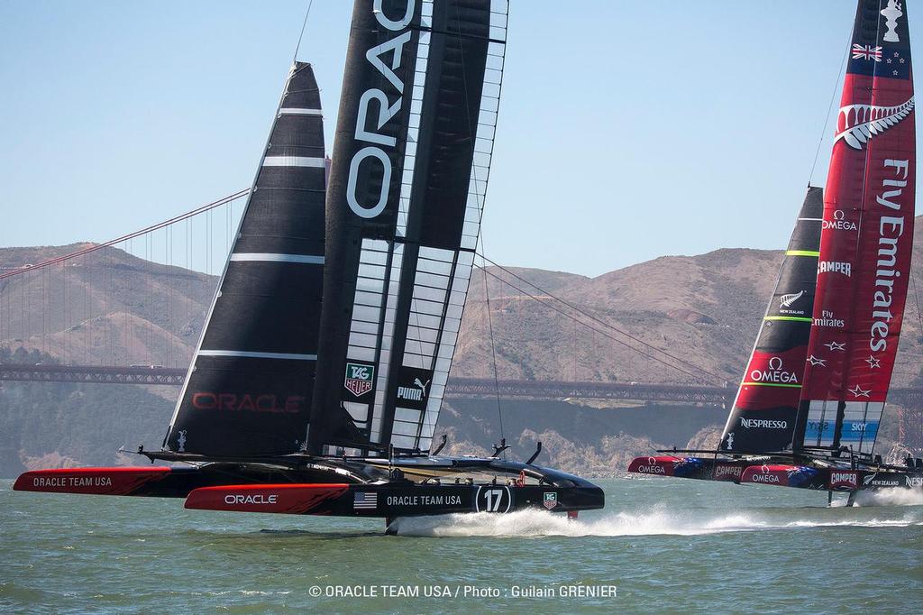 AC34 Match / ETNZ vs OTUSA DAY 9 - Race 12 / 34th America's Cup / ORACLE TEAM USA / San Francisco (USA) / 19-09-2013 © Guilain Grenier Oracle Team USA http://www.oracleteamusamedia.com/