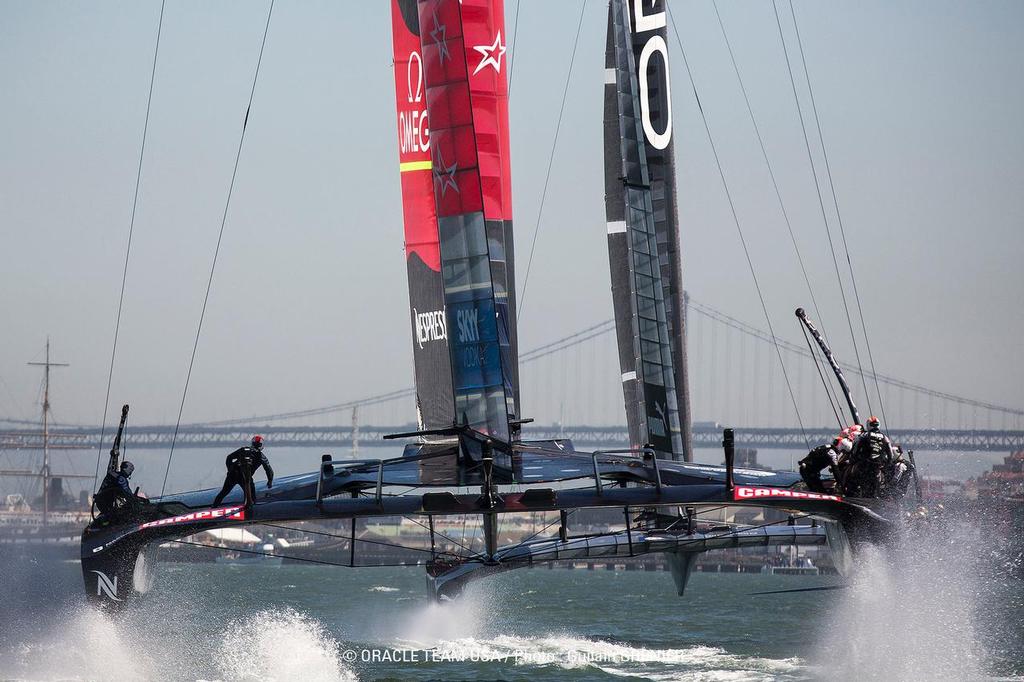 34th America&rsquo;s Cup / ORACLE TEAM USA / San Francisco (USA) / 19-09-2013 &copy; Guilain Grenier Oracle Team USA http://www.oracleteamusamedia.com/